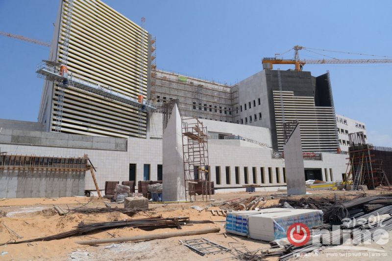 עוד 439 יום לפתיחת בית החולים החדש - בקרוב יחלו בגיוס עובדים