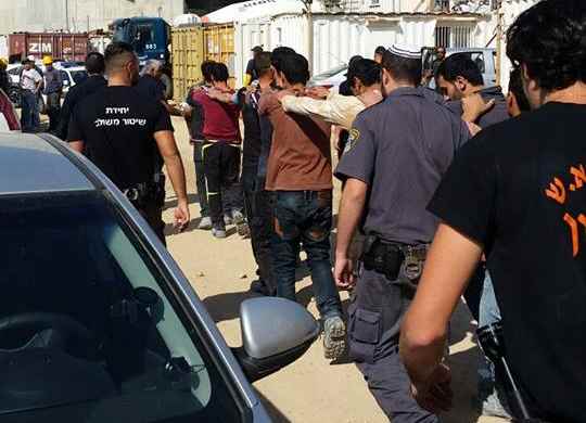 בעקבות שיחה בין ד"ר לסרי למפקד תחנת אשדוד: המשטרה הרחיקה ועצרה 30 שב"חים