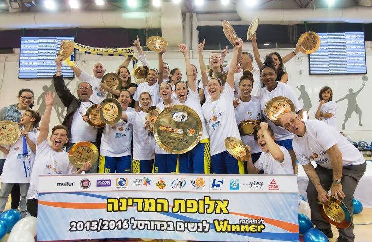 קבוצת הנשים בכדורסל אלופת המדינה