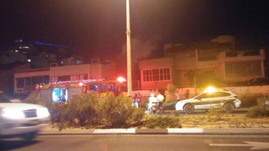 וילה עלתה באש בנחל קדרון