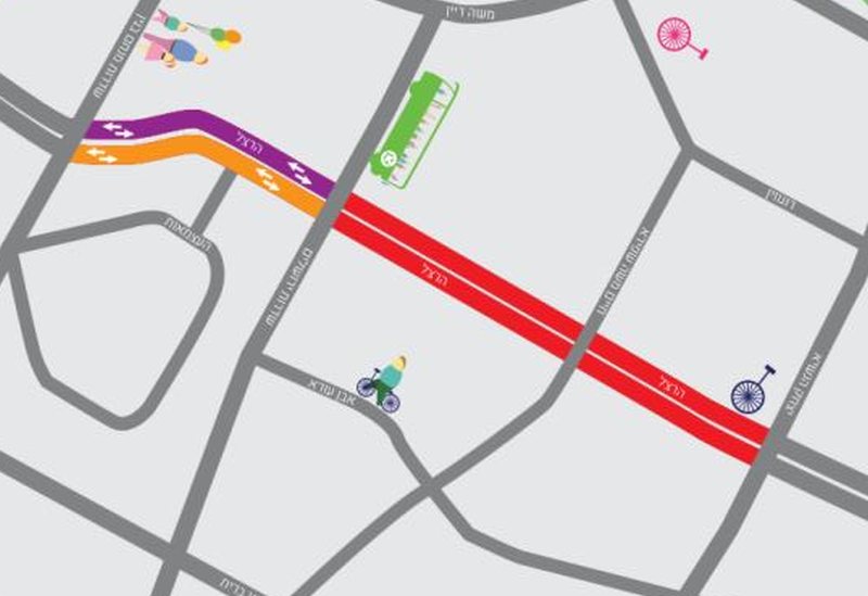 פרוייקט תחבורה ירוקה יוצא היום לדרך - שיבושים ועומסי תנועה צפויים בעיר