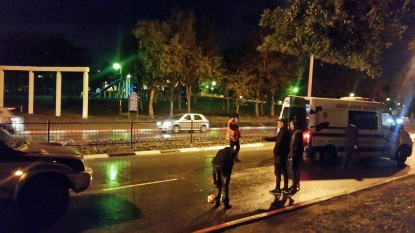 תאונת דרכים ברחוב הנשיא וייצמן - פצועה במקום