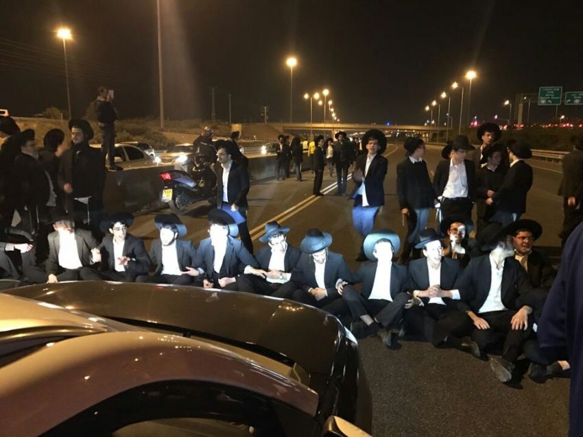 לידיעת הנהגים: שיבושי תנועה בסמוך לאשדוד בגלל הפגנות חרדים