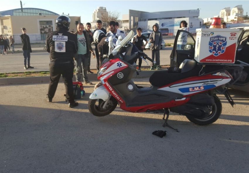 ראשוני: אדם נמצא ברכב נעול ללא הכרה - מאמצים להחיותו