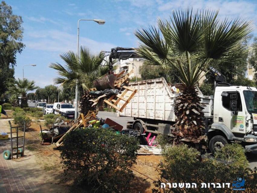 הסוף למטרד: המשטרה והעירייה הרסו מבנה לא חוקי ששימש נרקומנים