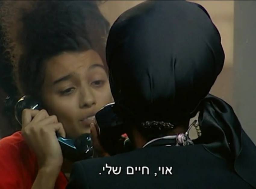 צפו: המפגש המרגש של עדן סבן ואמה