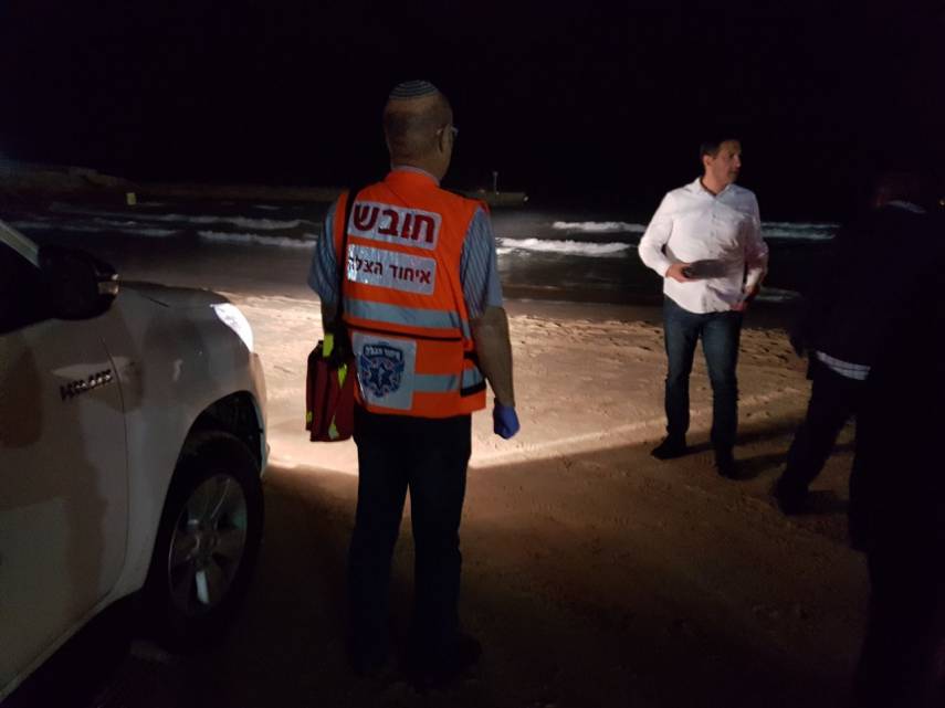 דרמה בחוף הים: גולשת נעלמה למשך שעה ארוכה ואותרה ע"י כוחות ההצלה