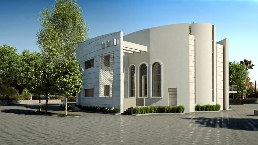הקבלן והיזם המוכר יחיאל אבו מקים בית כנסת ברובע י"ז