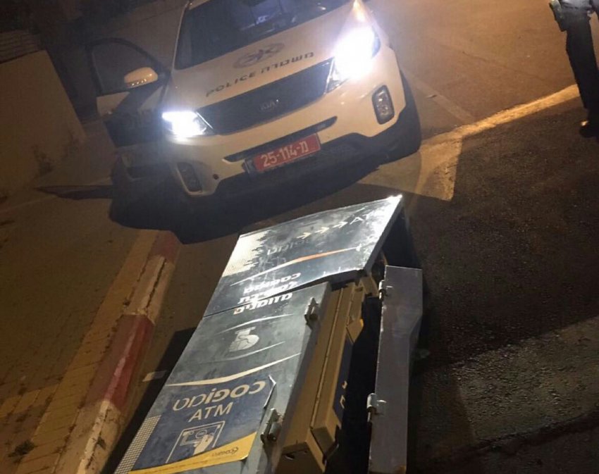 נחשפה כנופיה שגנבה כספומטים באזור הדרום והמרכז