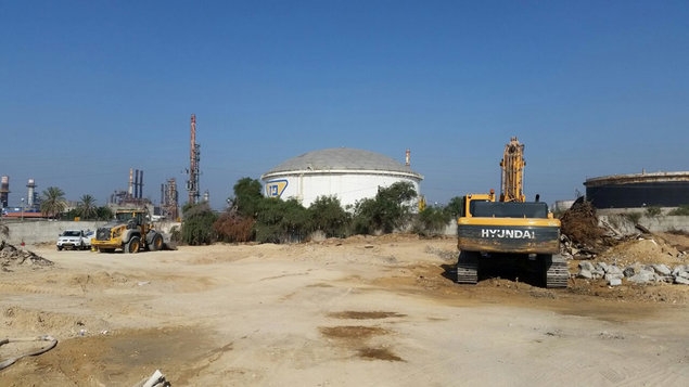 צה"ל החל לפנות את בסיס דלק