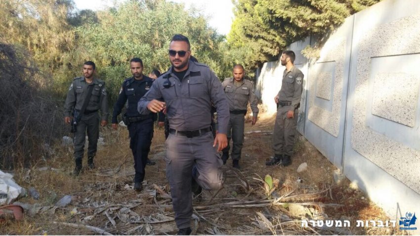 המשטרה ומשמר הגבול בחיפוש אחר שב"חים