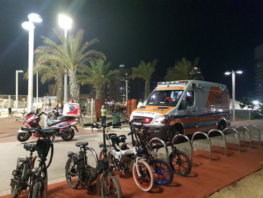 ילד נפצע לאחר נפילה בסקייט פארק באשדוד