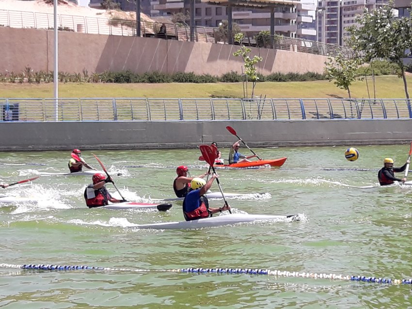 נבחרת הפולו קיאק של נמל אשדוד זכתה במקום הראשון בליגה למקומות עבודה