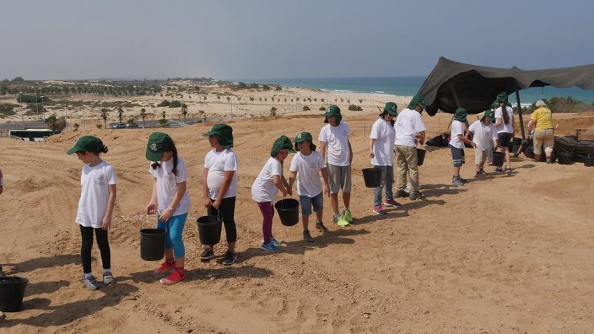 קייטנה אחרת עם הארכיאולוגים הצעירים