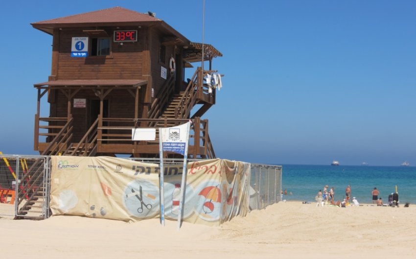 סוכת המצילים באשדוד