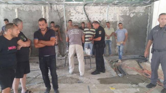 לוחמי מג"ב ומשטרת ישראל בפעילות נגד שב"חים
