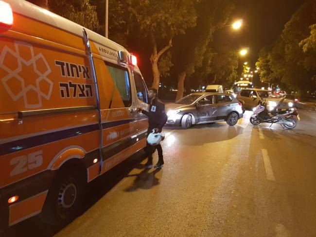 ילדה בת 8 נפצעה בתאונת דרכים באשדוד