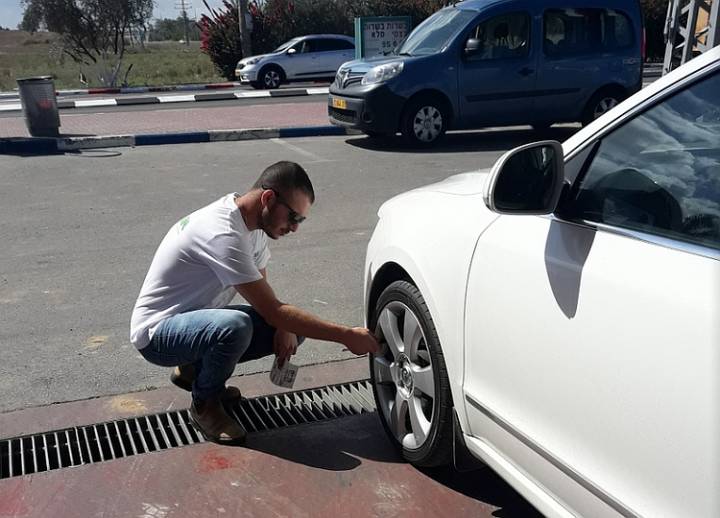 באשדוד לא שומרים על לחץ האוויר בגלגלים