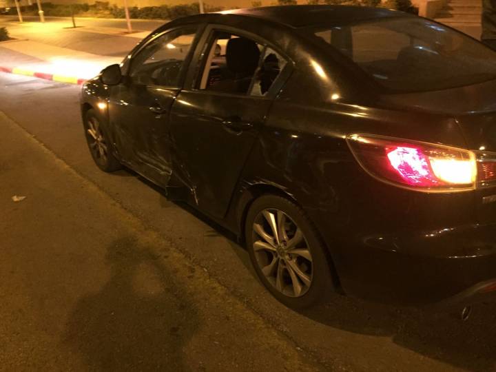 תאונת פגע וברח ללא נפגעים בסופ"ש