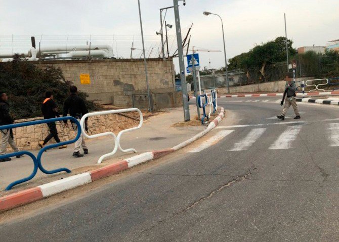 אנשי הביטחון של אלתא עיכבו חשוד באזור המפעל
