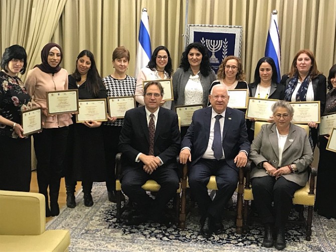 אסתי ברגר מאשדוד מצטיינת הנשיא