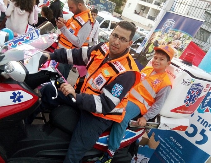 "כשאגדל אני רוצה להציל אנשים כמו אבא"