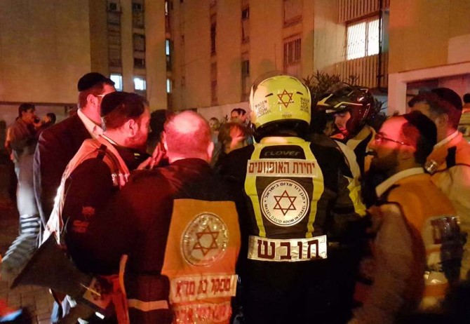 עדכון בנושא השריפה הגדולה בבניין המגורים - צפו בסרטון מהמקום
