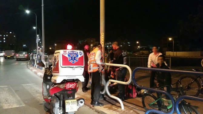 תאונה נוספת להיום: ילד בן 9 נפגע מרכב