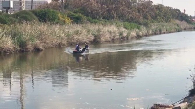 נחל ירוק: הסירה הראשונה הונחה בנחל לכיש