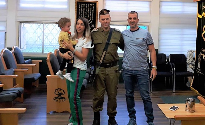 מח"ט גולני ביקר בבית הכנסת על שם בן וענונו ז"ל