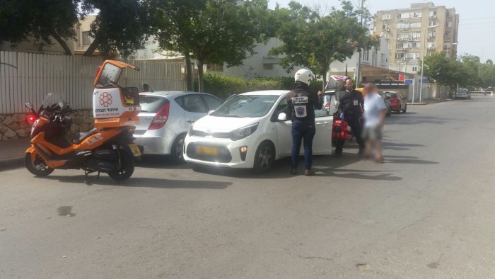 פצוע בתאונת דרכים