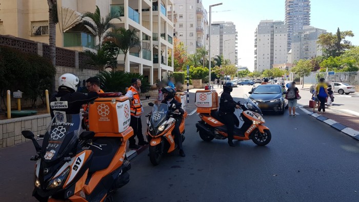 הולך רגל נפצע לאחר שרכב פגע בו בעוצמה ברובע הסיטי