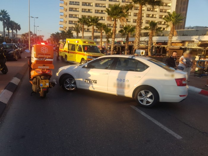 הולכת רגל בת 70 נפגעה בתאונת דרכים