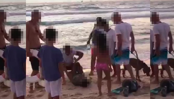 צפו ברגעי הדרמה: המצילים מושים מהמים את הטובעת הצעירה