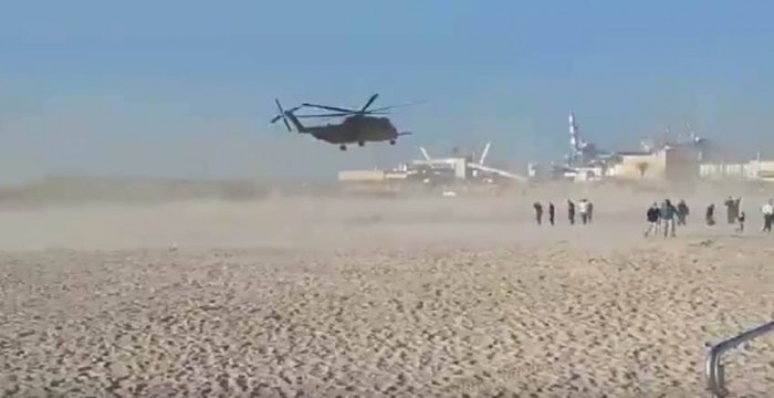 בצל המתיחות בצפון: זו הסיבה למסוקים הצבאיים הרבים בשמי אשדוד