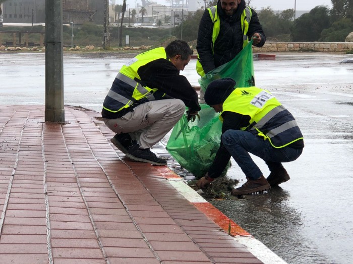 תפעול ושליטה: בעיריית אשדוד מסכמים את המערכת החורפית הנדירה