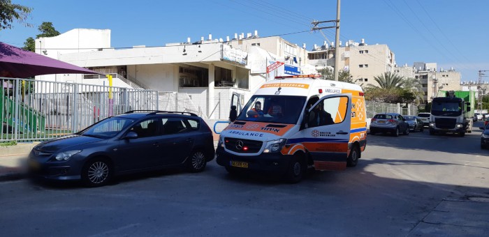 תלמיד נהיגה פגע בהולך רגל באשדוד ופצע אותו
