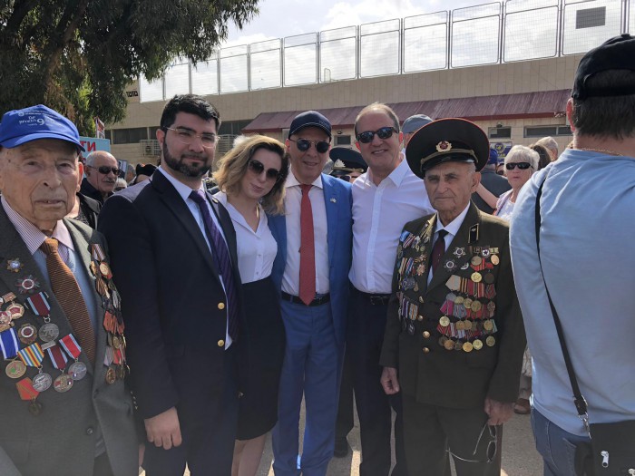 מצעד הוטרנים באשדוד חוגג 74 שנים לניצחון על גרמניה הנאצית
